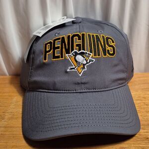Adidas Pittsburgh Penguins Sliderback Hat - New